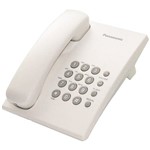 Ficha técnica e caractérísticas do produto Telefone Panasonic KX-TS 500 - Branco