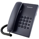 Ficha técnica e caractérísticas do produto Telefone Panasonic KX-TS 500 - Preto