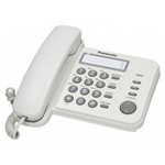 Ficha técnica e caractérísticas do produto Telefone Panasonic Kx-ts520 Branco