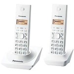 Ficha técnica e caractérísticas do produto Telefone Panasonic Sem Fio KXTG1712LBW