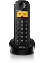 Ficha técnica e caractérísticas do produto Telefone Philips D1301B DECT 6.0 2V 1FONE