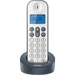 Ficha técnica e caractérísticas do produto Telefone Philips Sem Fio D1211WG/BR com Identificador de Chamadas e Viva Voz - Cinza/Branco