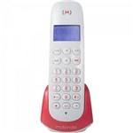 Ficha técnica e caractérísticas do produto Telefone S/ Fio com Id de Chamada Moto700s Branco/vermelho Motorola