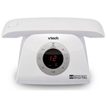 Ficha técnica e caractérísticas do produto Telefone S/ Fio Digital Vtech Retrô Phone B -identificador de Chamadas- Branco
