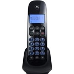 Ficha técnica e caractérísticas do produto Telefone Digital Sem Fio Viva-voz Preto Moto 750 se - Motorola