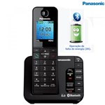Ficha técnica e caractérísticas do produto Telefone Sem Fio com Função Bluetooth KX-TGH260LBB Panasonic