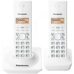 Ficha técnica e caractérísticas do produto Telefone Sem Fio com Id Base + Ramal Kx-Tg1712 Branco Panasonic