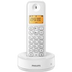 Ficha técnica e caractérísticas do produto Telefone Sem Fio com ID D1301W/BR Branco - Philips