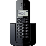Ficha técnica e caractérísticas do produto Telefone Sem Fio com Id Kx Tgb110Lbb Preto Panasonic