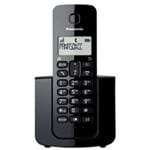 Ficha técnica e caractérísticas do produto Telefone Sem Fio com ID KX-TGB110LBB Preto PANASONIC