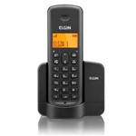 Telefone Sem Fio com Id Tsf-8001 Preto Elgin