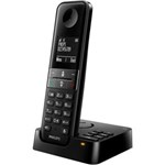 Ficha técnica e caractérísticas do produto Telefone Sem Fio com Identificador/Secretaria/Viva-Voz D4551B/Br Preto Philips