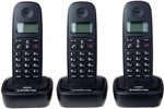 Ficha técnica e caractérísticas do produto Telefone Sem Fio com 2 Ramais Adicionais TS2513 Intelbras Preta