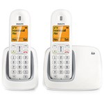 Ficha técnica e caractérísticas do produto Telefone Sem Fio com Ramal, Identificador de Chamadas, Viva Voz CD2902W/BR - Philips