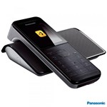 Ficha técnica e caractérísticas do produto Telefone Sem Fio com Wi-Fi KX-PRW110LBW Preto Panasonic