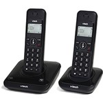 Telefone Sem Fio Dect 6.0 com Identificador de Chamadas e Gerenciador de Chamadas em Espera + Ramal - LYRIX 500 - MRD2 -...