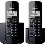Ficha técnica e caractérísticas do produto Telefone Sem Fio Dect 6.0 Panasonic KX-TGB112LBB