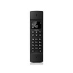 Ficha técnica e caractérísticas do produto Telefone Sem Fio Design Linea Philips, Preto, Display 4, 1cm /luz de Fundo Branca, Fone com Viva-voz M3301B/BR