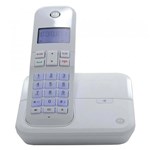 Ficha técnica e caractérísticas do produto Telefone Sem Fio Digital Branco com Identificador Moto4000w Motorola