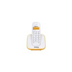 Ficha técnica e caractérísticas do produto Telefone Sem Fio Digital Ts 3110 Intelbras Branco Amarelo