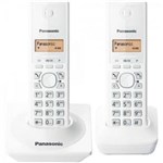 Ficha técnica e caractérísticas do produto Telefone Sem Fio e Ramal Branco Panasonic Kx-Tg1712