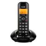 Ficha técnica e caractérísticas do produto Telefone Sem Fio Elgin TSF 7600 com Display Iluminado, Identificador de Chamadas e Viva Voz - Preto