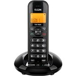 Telefone Sem Fio Elgin TSF 7600 com Identificador de Chamada Preto