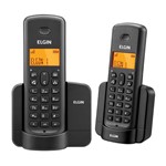 Ficha técnica e caractérísticas do produto Telefone Sem Fio Elgin Tsf 8002 com 1 Ramal