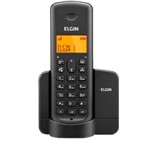 Ficha técnica e caractérísticas do produto Telefone Sem Fio Elgin TSF 8001 com ID, Viva Voz, Display Iluminado - Preto