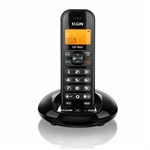 Ficha técnica e caractérísticas do produto Telefone Sem Fio ELGIN TSF7600 ID Preto