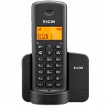 Ficha técnica e caractérísticas do produto Telefone Sem Fio ELGIN TSF8001 ID Preto
