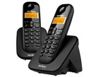 Telefone Sem Fio Intelbras TS 3112 de Mesa 1 Ramal - com Identificador de Chamadas Preto