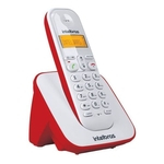 Ficha técnica e caractérísticas do produto Telefone Sem Fio Intelbras Ts 3110 Branco/vermelho