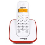 Ficha técnica e caractérísticas do produto Telefone Sem Fio Intelbras Ts 3110 Branco / Vermelho