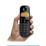 Ficha técnica e caractérísticas do produto Telefone Sem Fio Intelbras TS3112 ID, 2 Ramais - Preto
