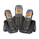 Ficha técnica e caractérísticas do produto Telefone Sem Fio Intelbras Ts5123 + 2 Ramais 4125123