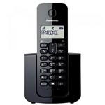 Telefone Sem Fio KX-TGB110LBB Preto com Identificador de Chamadas - Panasonic
