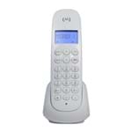 Telefone Sem Fio Moto 700 Identificador de Chamada Motorola Branco Branco