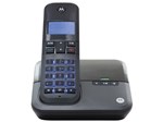 Telefone Sem Fio Motorola MOTO4000SE Multi Ramal - com Identificador de Chamadas e Viva Voz Preto