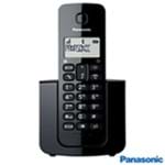 Ficha técnica e caractérísticas do produto Telefone Sem Fio Panasonic com Display LCD e Identificador de Chamadas - KX-TGB110LBB