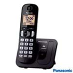 Ficha técnica e caractérísticas do produto Telefone Sem Fio Panasonic Dect.6, Identificador de Chamadas, Teclado Luminoso, Display 1.6, Preto - KX-TGC210LBB