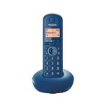 Ficha técnica e caractérísticas do produto Telefone Sem Fio Panasonic Dect com Identificador de Chamadas – Kxtgb210lac Azul