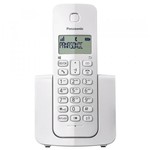 Ficha técnica e caractérísticas do produto Telefone Sem Fio com ID Panasonic KX-TGB110LBW Branco