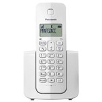 Telefone Sem Fio Panasonic Kx-tgb110lbw Dect 6.0 com Id. Chamadas e Agenda - Branco