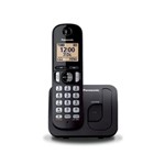Ficha técnica e caractérísticas do produto Telefone Sem Fio Panasonic KX-TGC210LB Preto