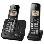 Ficha técnica e caractérísticas do produto Telefone Sem Fio Panasonic Kx-Tgc362lab Sec.Eletronica Id.Chamadas 110v