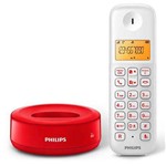 Ficha técnica e caractérísticas do produto Telefone Sem Fio Philips D1301wr - Philips