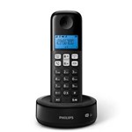 Ficha técnica e caractérísticas do produto Telefone Sem Fio Philips D1361B/BR com Identificador de Chamadas, Secretária Eletrônica e Viva-voz - Preto