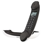 Ficha técnica e caractérísticas do produto Telefone Sem Fio Philips Mira M5501WG Branco e Preto - Display 1,6", Secretária Eletrônica