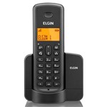 Ficha técnica e caractérísticas do produto Telefone Sem Fio Preto TSF 8001 Elgin